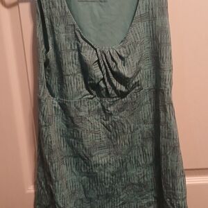 Patagonia Teal Graphic Tank Top